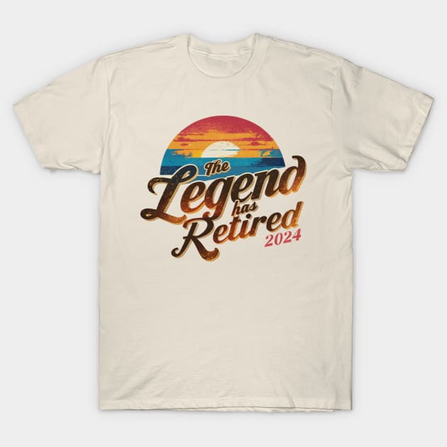 The Legend has Retired 2024 T-Shirt by Dylante